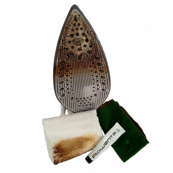 Rowenta Non-Toxic Sole Plate Cleaner for Steam Irons - Safe & Effective Cleaning Solution | Blemished Packaging with Full Warranty | Perfect for Home & Professional Use