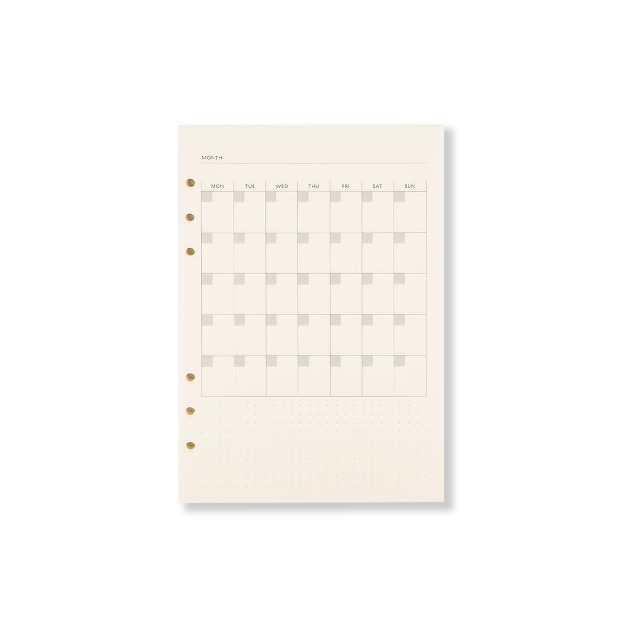A5 Undated Daily Planner Binder Insert - Perfect for Organizing Schedules, Tasks & Goals - Ideal for Students, Professionals & Home Office Use