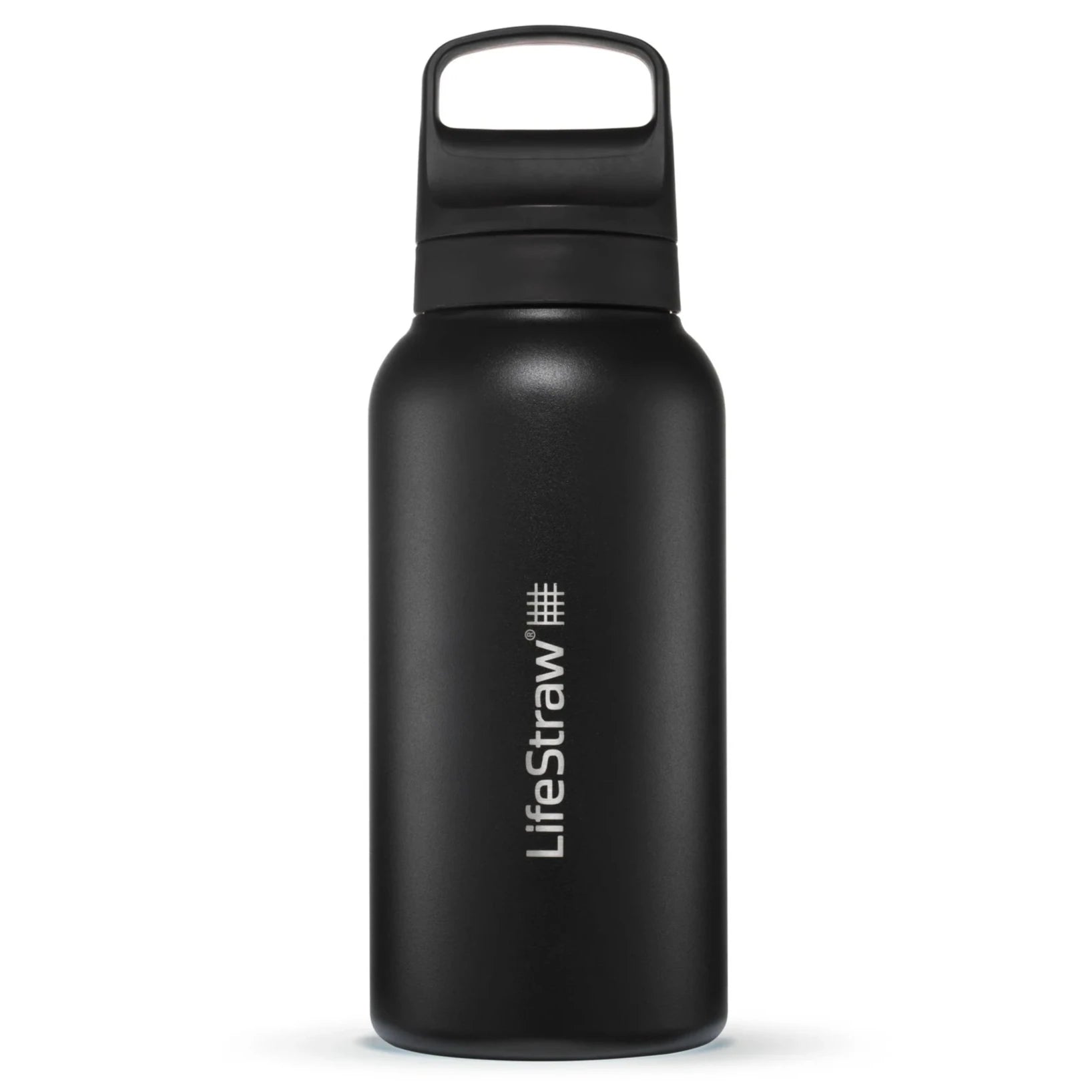 LifeStraw Go 2.0 Stainless Steel Water Filter Bottle - 700ml BPA-Free Portable Water Purifier for Hiking, Camping & Travel - Removes 99.9% of Bacteria & Parasites