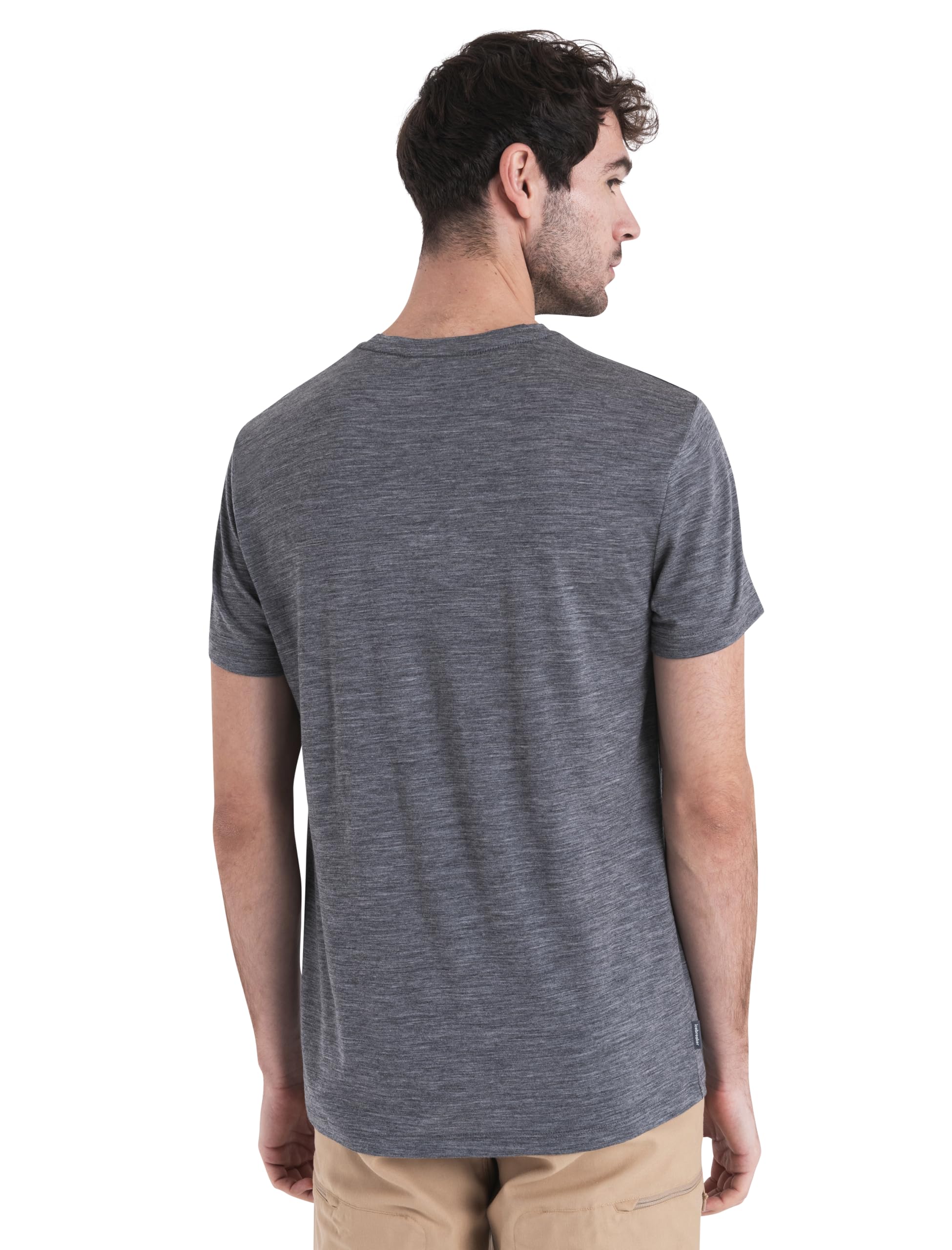ICEBREAKER Men's Long Sleeve Button Down Shirt - Breathable & Lightweight for Outdoor Adventures & Casual Wear