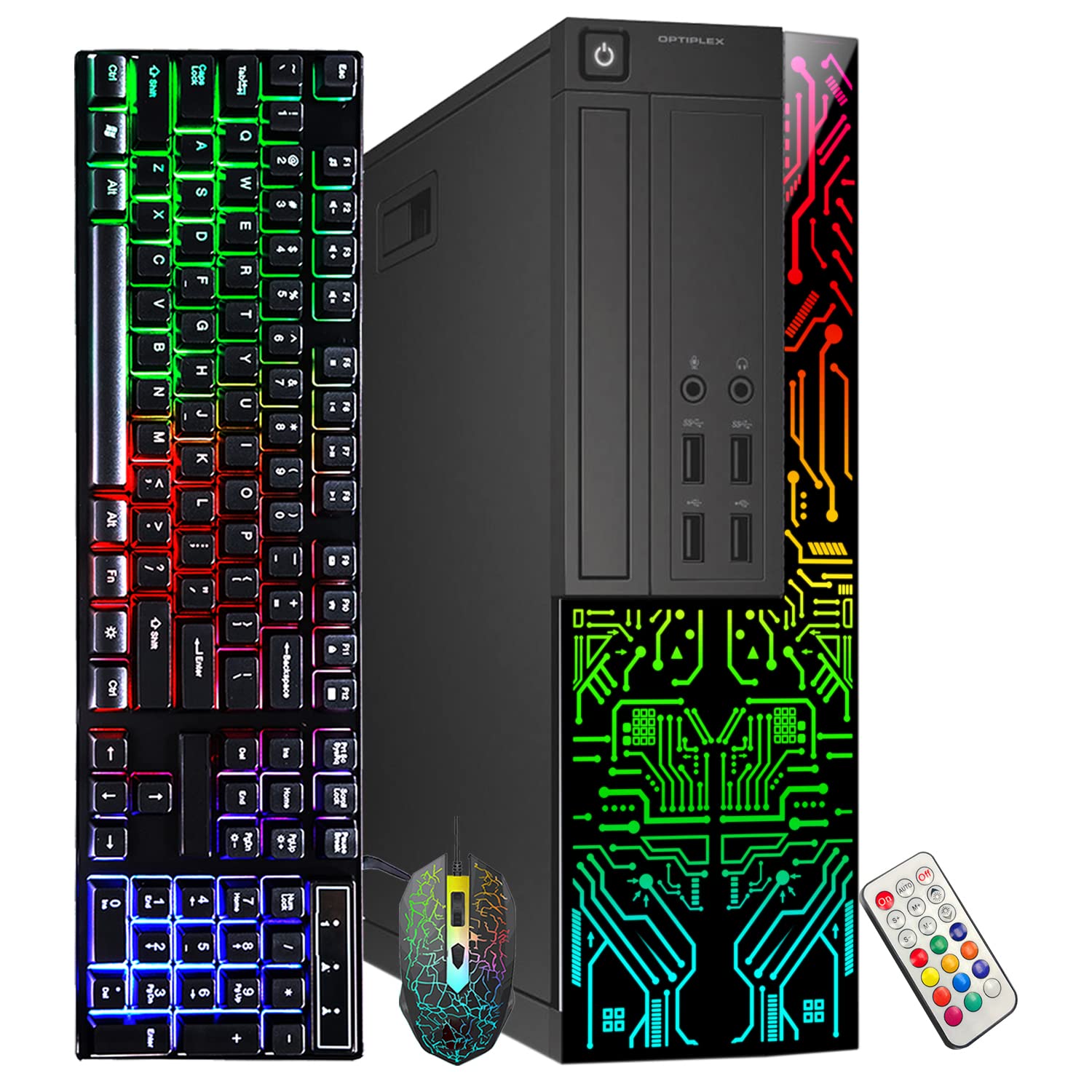 Refurbished Dell OptiPlex Gaming PC - Intel i5, 16GB RAM, 1TB SSD for Home & Office