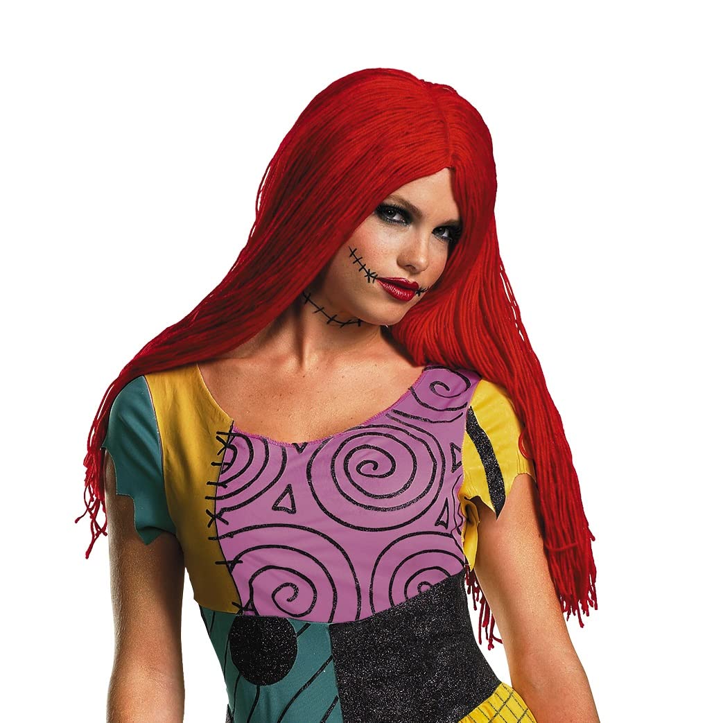 Official Disney The Nightmare Before Christmas Sally Costume for Adults - Halloween Cosplay, Christmas Party & Movie-Themed Events
