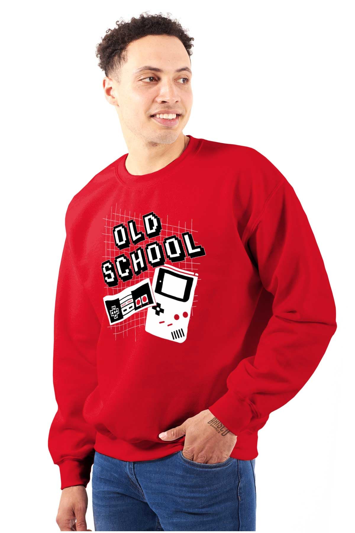 Retro Video Game Sweatshirt for Men & Women - Old School Gamer Hoodie - 80s 90s Nostalgic Gaming Apparel - Perfect for Gaming Parties & Casual Wear