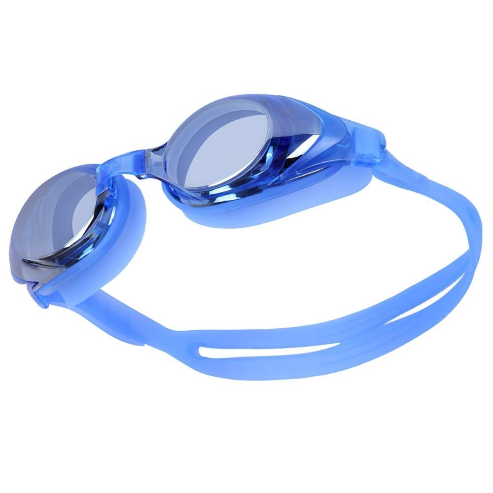 Anti-Fog UV Protection Swim Goggles for Kids & Teens - Crystal Clear Wide Vision Swimming Glasses with Nose Clip & Earplugs - Perfect for Pool, Beach & Competitive Swimming
