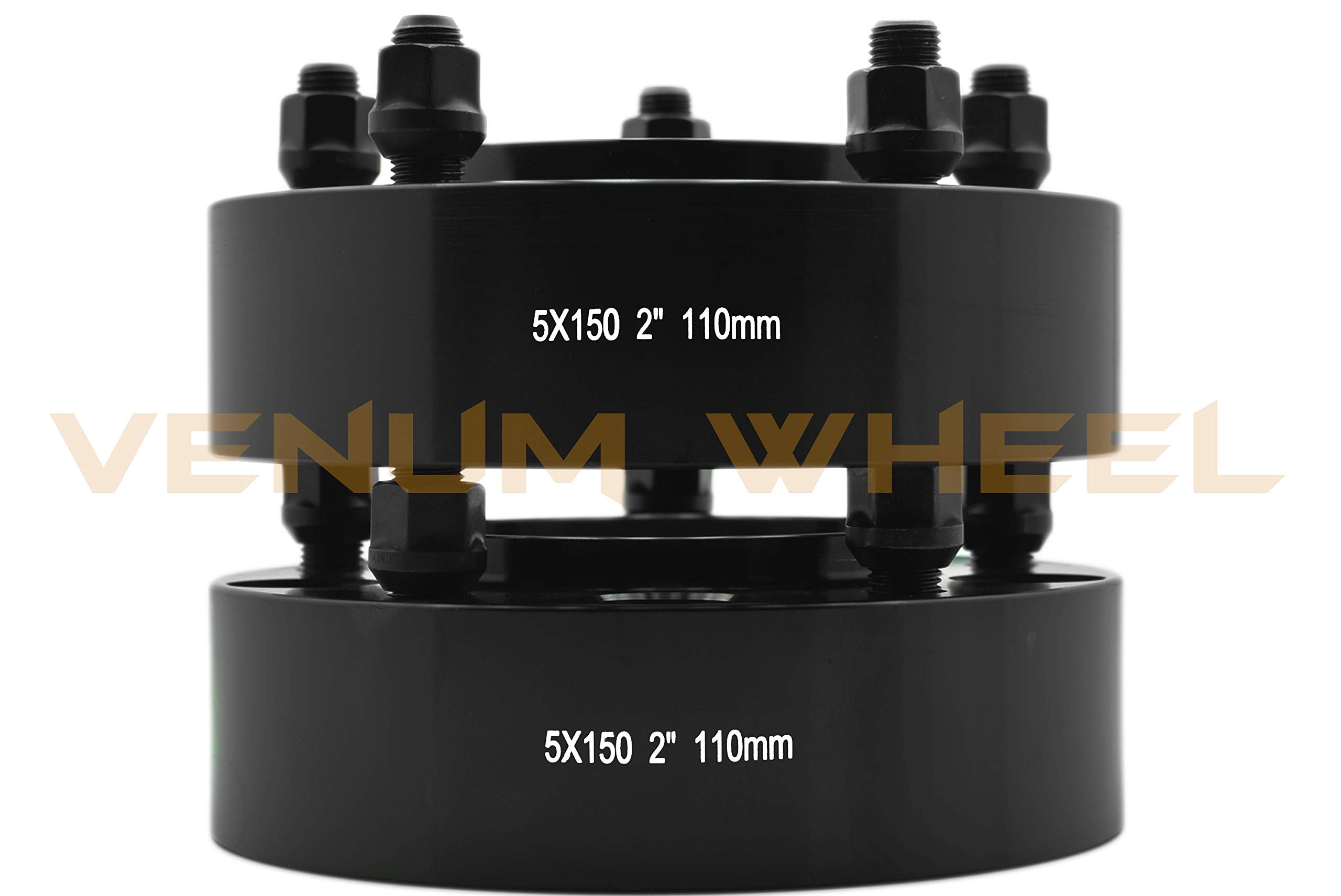 4 Pc 5x150mm Hub Centric Wheel Spacers & Adapters Kit - 2