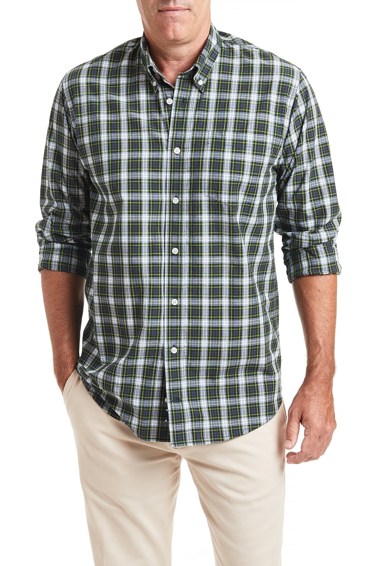 Chase Women's Tartan Shirt Dress - Classic Plaid Button Down Tunic for Casual Outfits & Office Wear | Perfect for Fall & Winter Fashion