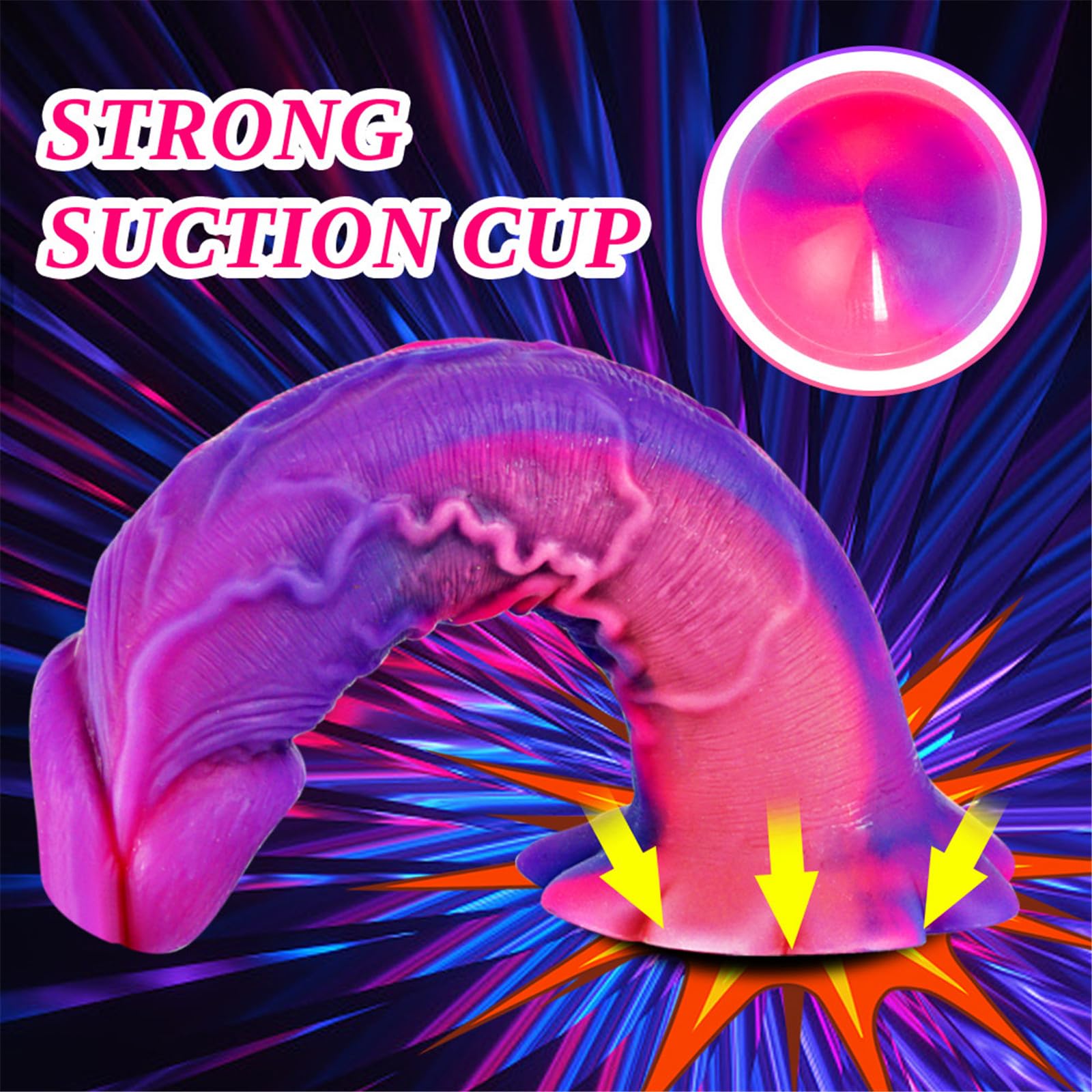 Realistic 4-Piece Silicone Dildo Set (7