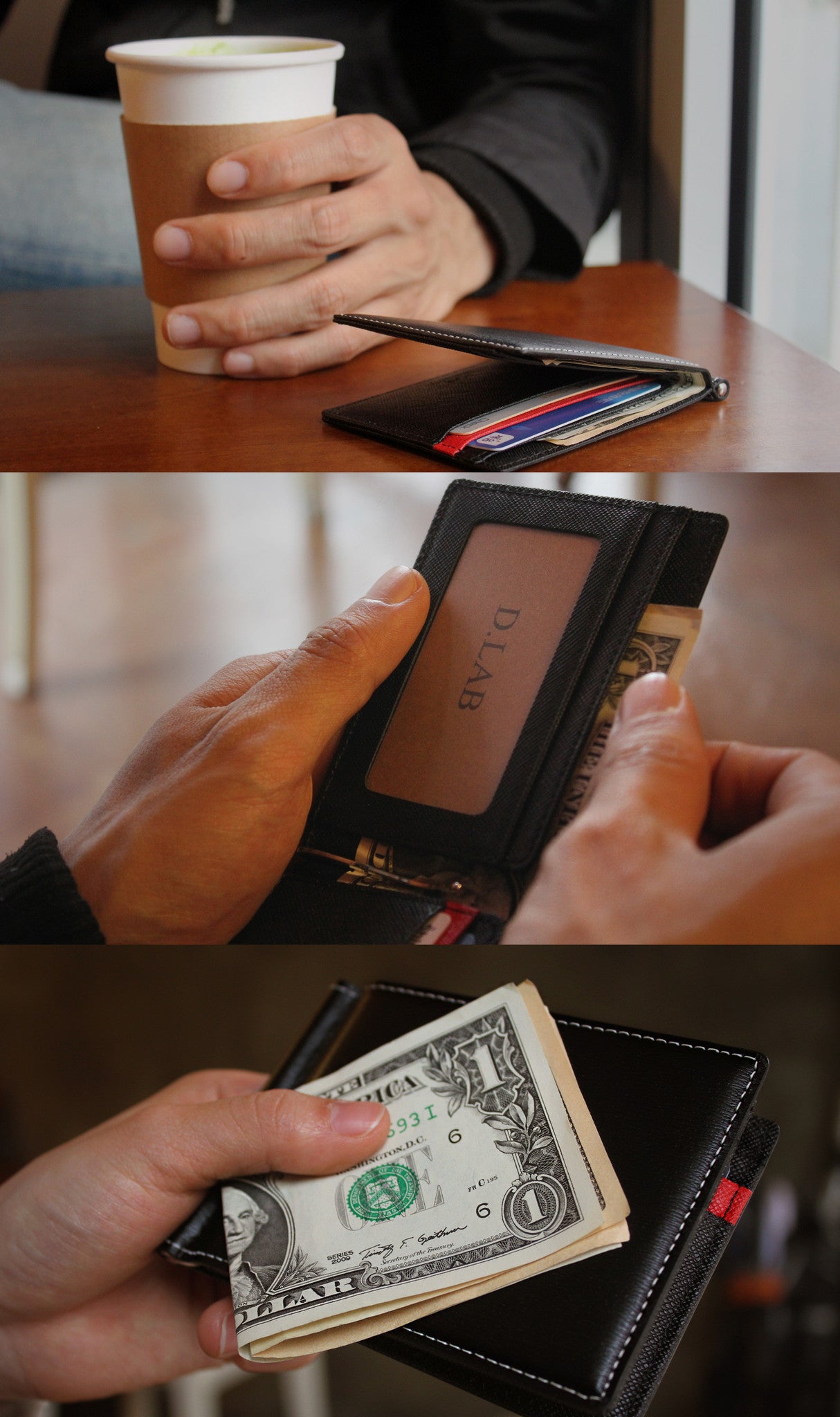 D'Lab Rainbow Money Clip - Stylish Metal Wallet Accessory for Cash & Cards | Perfect for Gifts, Travel, and Everyday Use