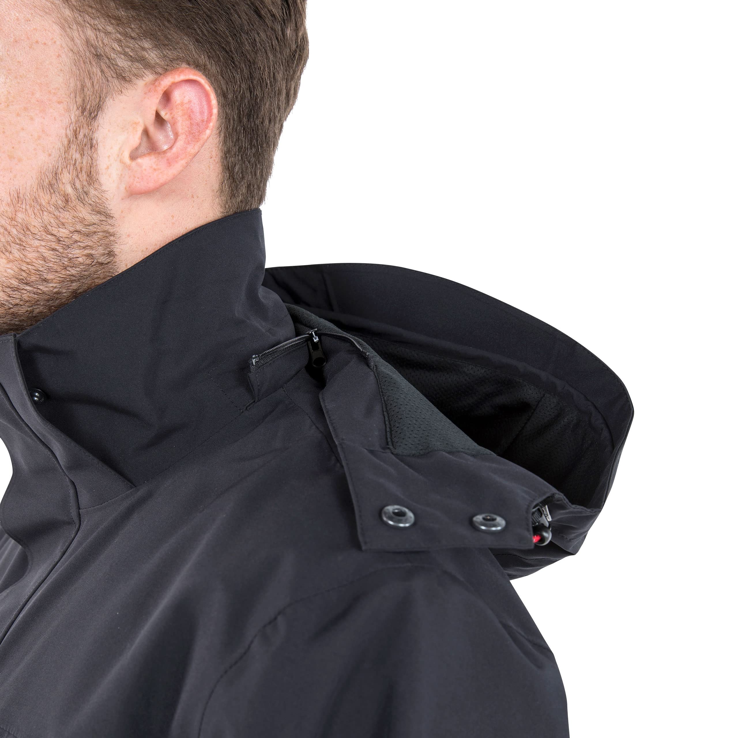 Men's Oswalt DLX Waterproof Jacket - Lightweight Windproof Raincoat for Hiking, Camping & Outdoor Activities