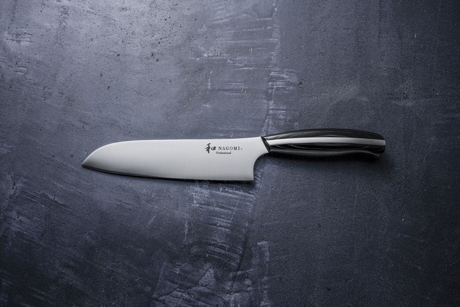 Nagomi Japan Professional 7-Inch Santoku Knife - High Carbon Stainless Steel Blade, Ergonomic Handle - Perfect for Slicing, Dicing, and Mincing Vegetables, Meat, and Fish