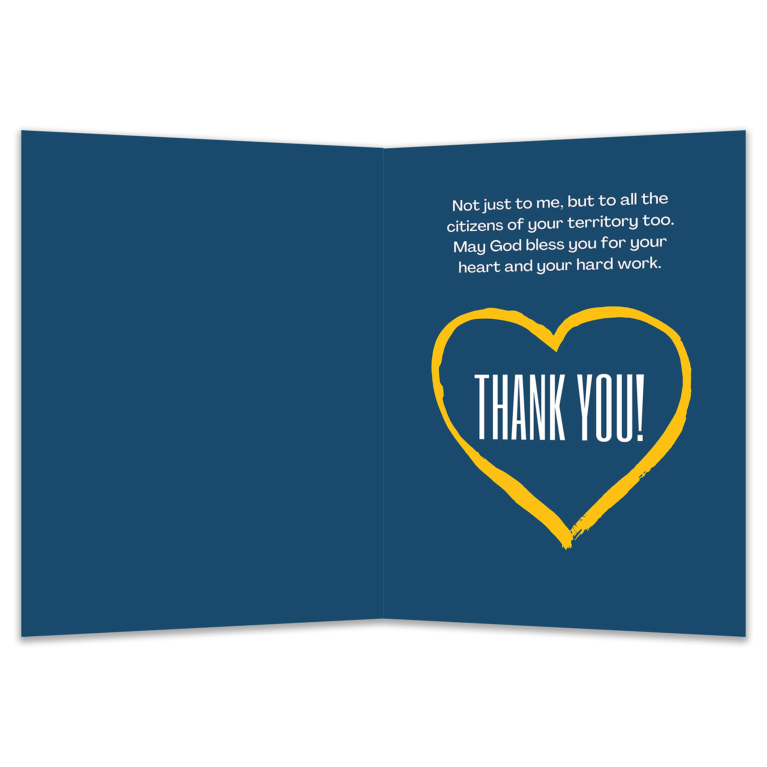 Christian Police Appreciation Thank You Cards - Pack of 25 Encouragement Greeting Cards for Law Enforcement Officers | Perfect for National Police Week, First Responder Gifts & Church Support