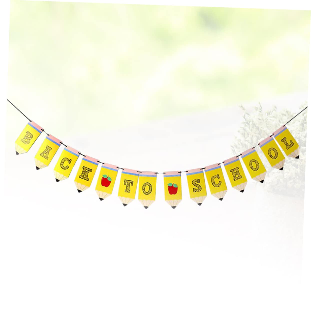 Parliky Back to School Banner - First Day of School Hanging Flag Decorations for Classroom, Party & Home Decor | Perfect for School Parties, Classroom Celebrations & Welcome Events