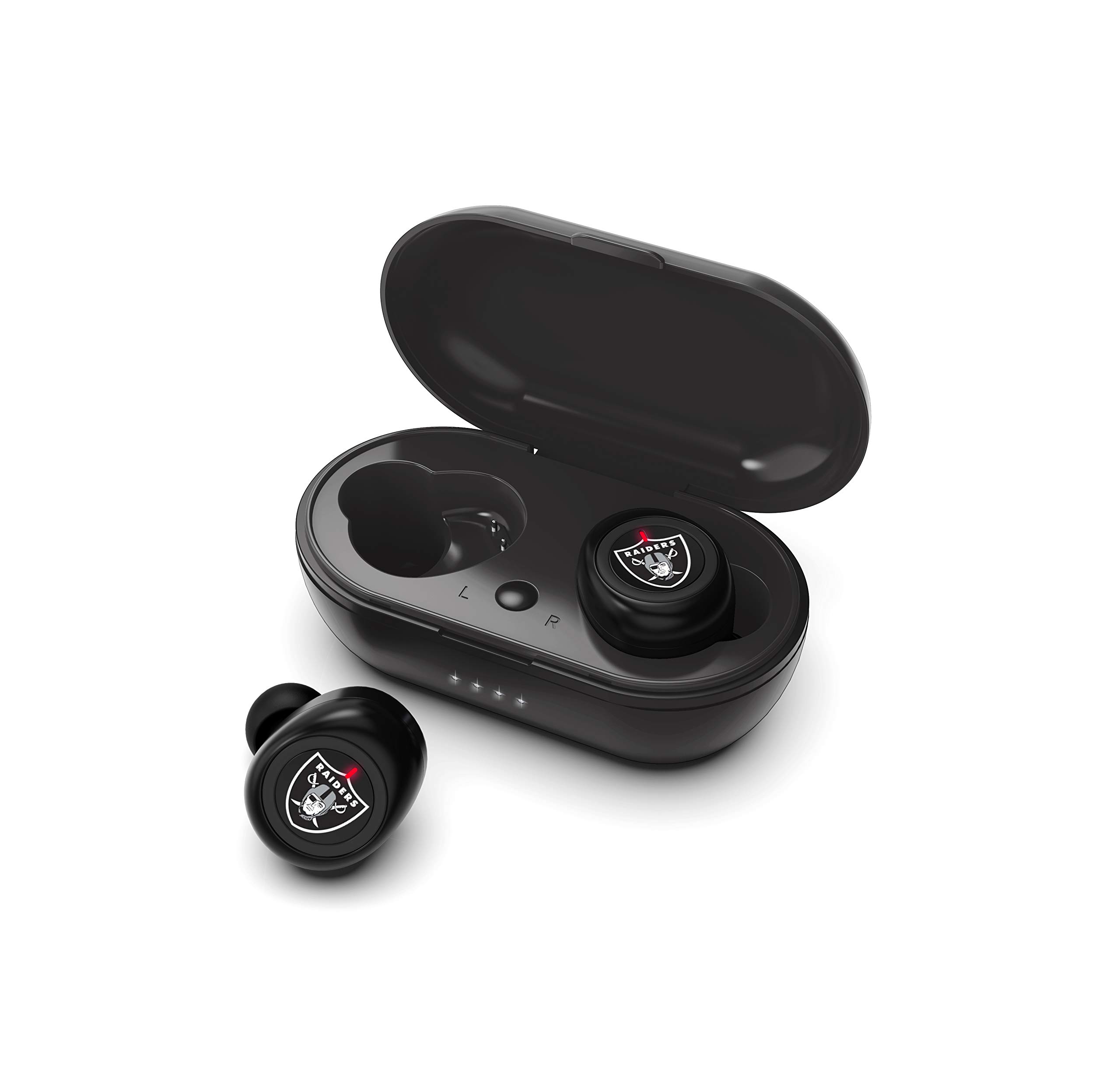 SOAR NFL True Wireless Earbuds - Bluetooth 5.0 Sports Headphones with Noise Cancelling, 30H Playtime - Perfect for Football Games, Workouts & Commuting