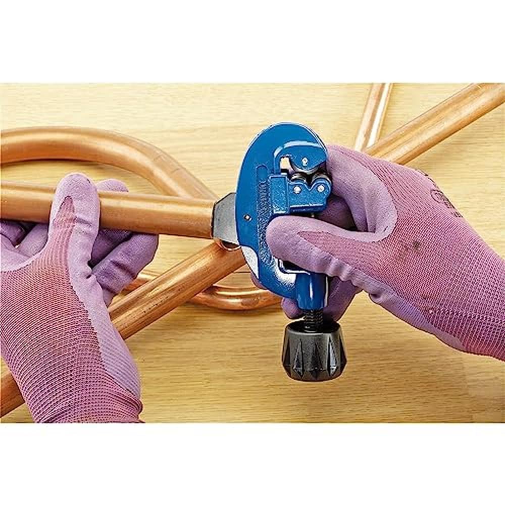Draper Expert 10580 Professional Pipe Cutter - Heavy Duty Copper, Plastic & PVC Pipe Cutting Tool for Plumbing, HVAC & DIY Projects | Perfect for Home Repairs, Construction & Pipe Installation