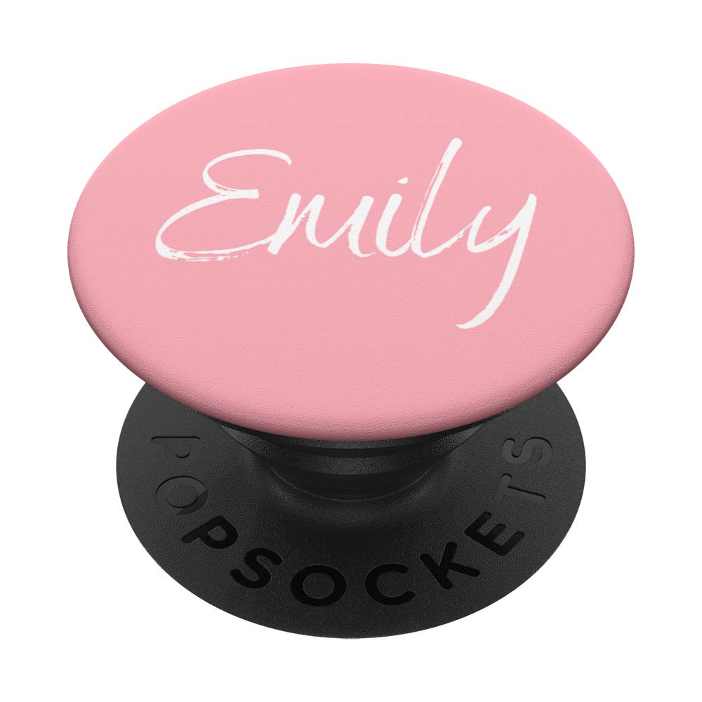 Emily PopSockets PopGrip: Swappable Phone Grip & Stand for iPhone, Samsung, Tablets - Perfect for Selfies, Videos, and Hands-Free Use