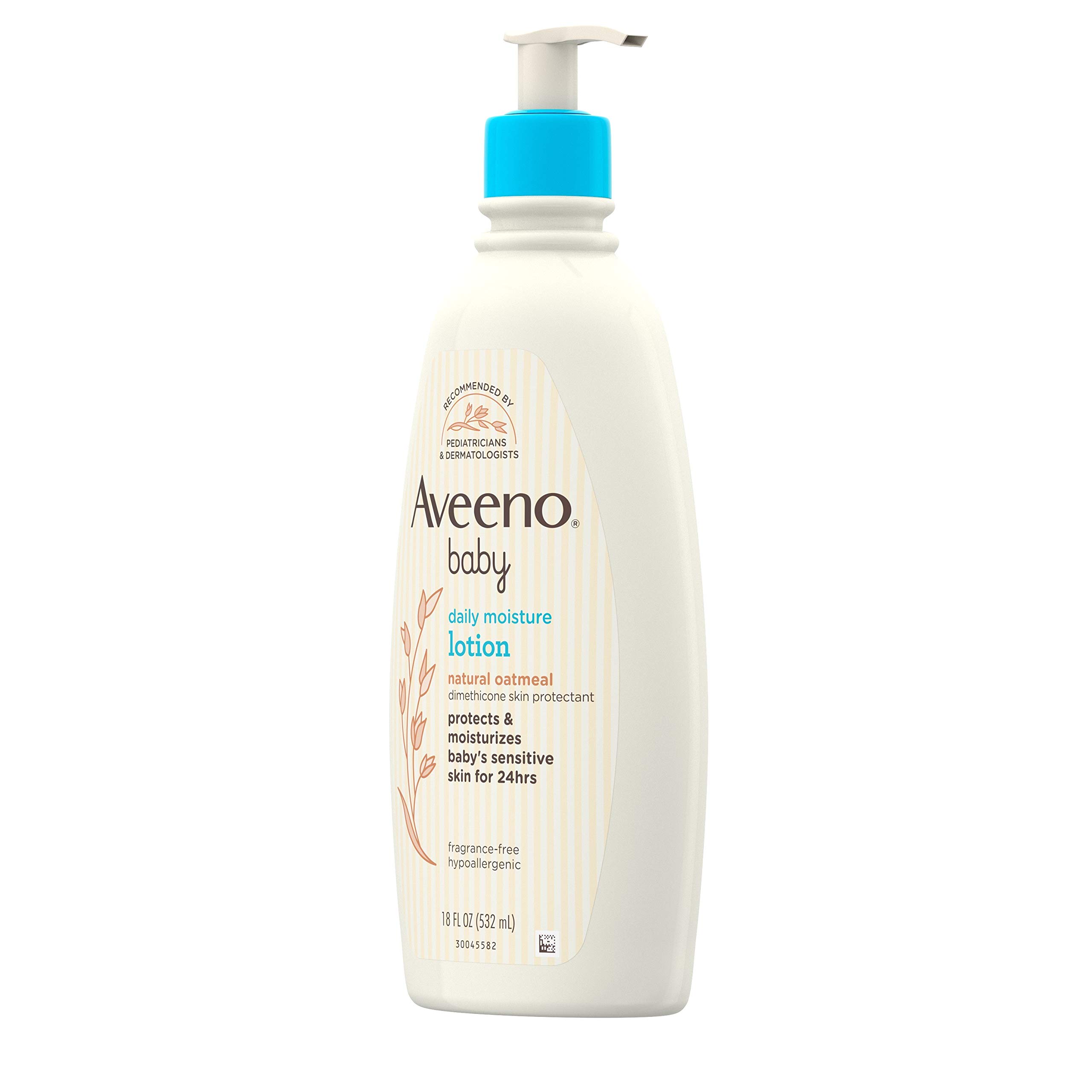 Fragrance-Free Daily Moisture Lotion for Dry Skin - Hydrating & Gentle Body Lotion for Men & Women - Perfect for Sensitive Skin Care & After Shower Use