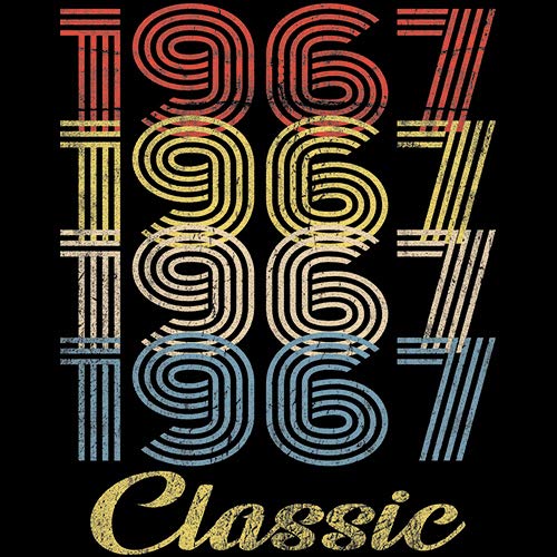 1967 Vintage 58th Birthday Gift for Women - Classic Retro 58th Birthday T-Shirt - Perfect for Birthday Parties, Milestone Celebrations & Special Occasions