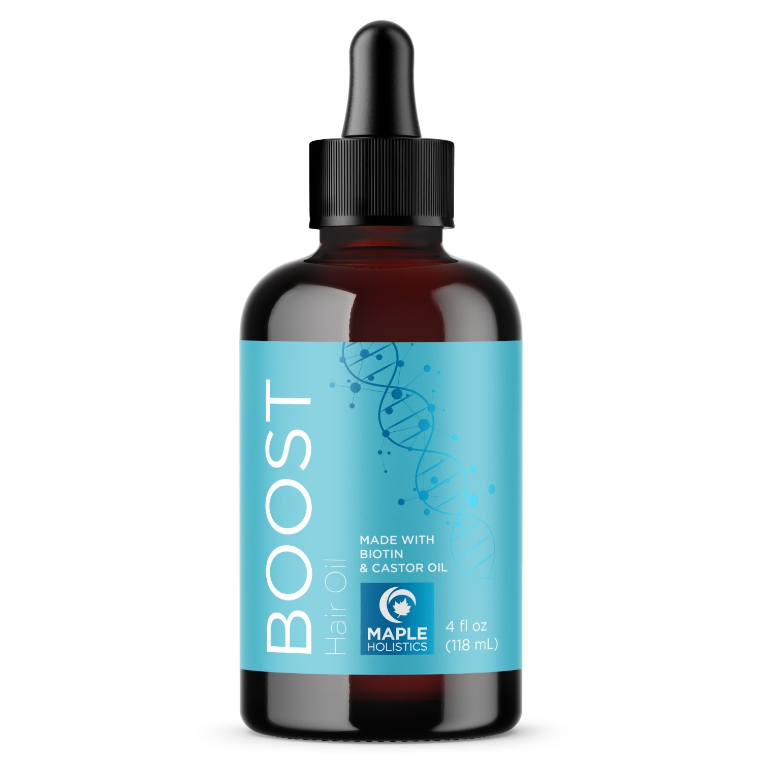 Best Boost Hair Oil for Growth & Shine - Natural Hair Care Treatment for Dry, Damaged Hair - Perfect for Daily Use & Styling