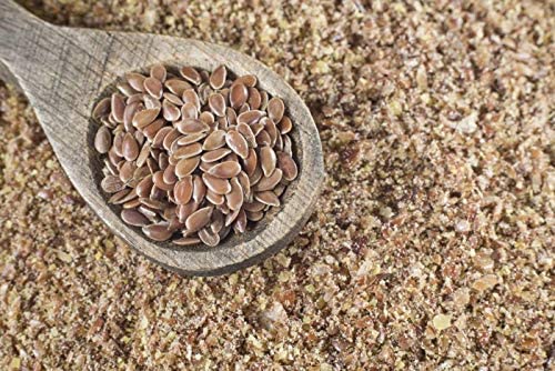 Organic Flax Seed Powder (500g) - High in Protein & Omega 3 | Aali Vidhai Alsi Powder for Hair Growth & Heart Health | Gluten-Free Superfood for Smoothies, Baking & Healthy Diet