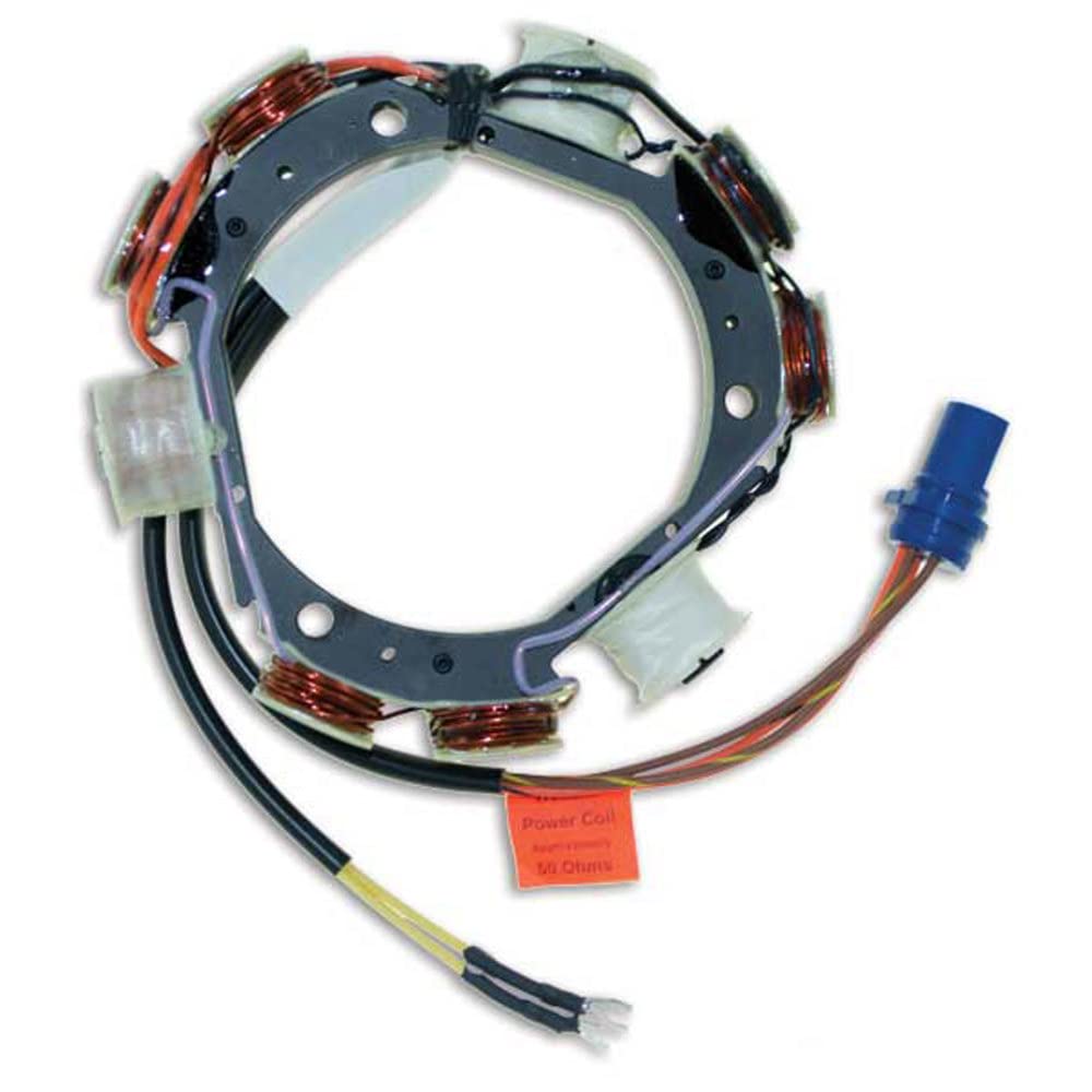 CDI Electronics 173-4560 Johnson/Evinrude Stator Replacement Part - 12 Amp Compatible with 2/3 Cylinder Outboard Motors (1992-2005 Models) | Perfect for Marine Engine Repair & Boat Maintenance