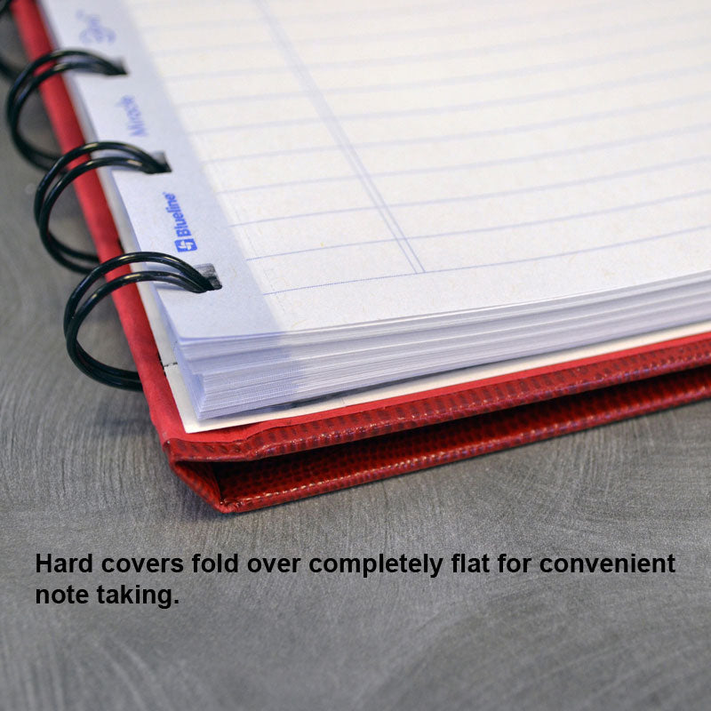 MiracleBind Notebook - Durable Spiral Bound Notebook for School, Office & Journaling | College Ruled Paper, 100 Sheets, 8.5 x 11 Inches | Perfect for Note Taking, Sketching & Planning