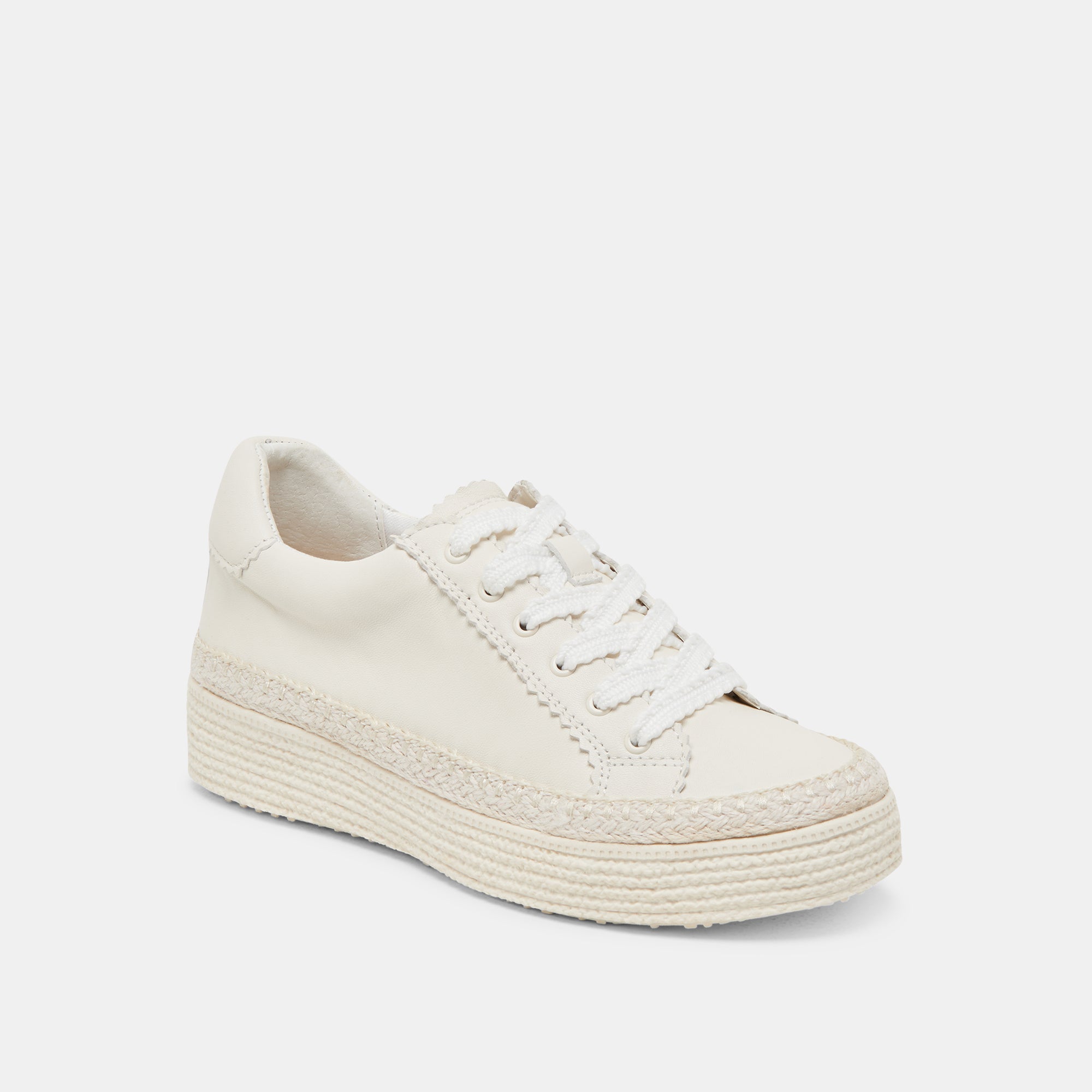 LENNIX White Leather Sneakers for Men & Women - Comfortable Casual Walking Shoes for Running, Gym, Workout & Everyday Wear