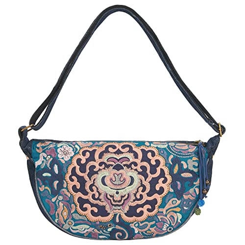 Custom Embroidered Tote Bag - Personalized Ethnic Cultural Gift for Mom, Women - Unique Creative Present for Mother's Day, Birthday, Travel & Daily Use