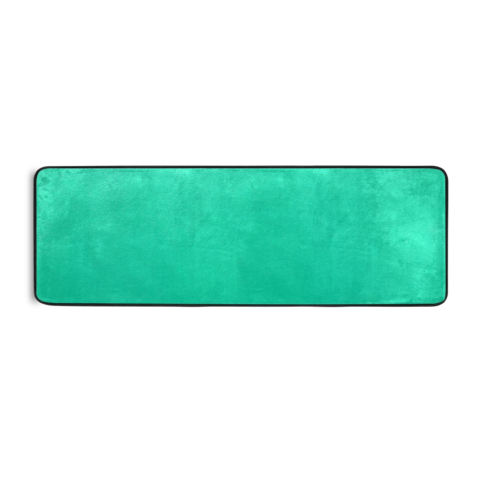 Xigua Hunter Green Solid Color Non-Slip Area Rug - Soft & Comfortable Large Floor Mat for Living Room, Bedroom, Dorm, Bathroom & Outdoor Use - Perfect Home Decor Carpet for Cozy Spaces