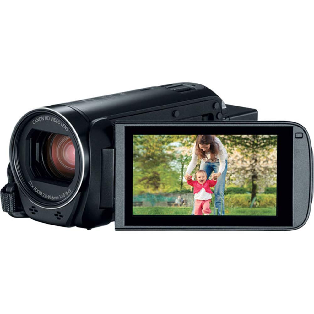 Canon VIXIA HF R82 Full HD Camcorder (Black) - Renewed - Perfect for Vlogging, Travel Videos & Family Events