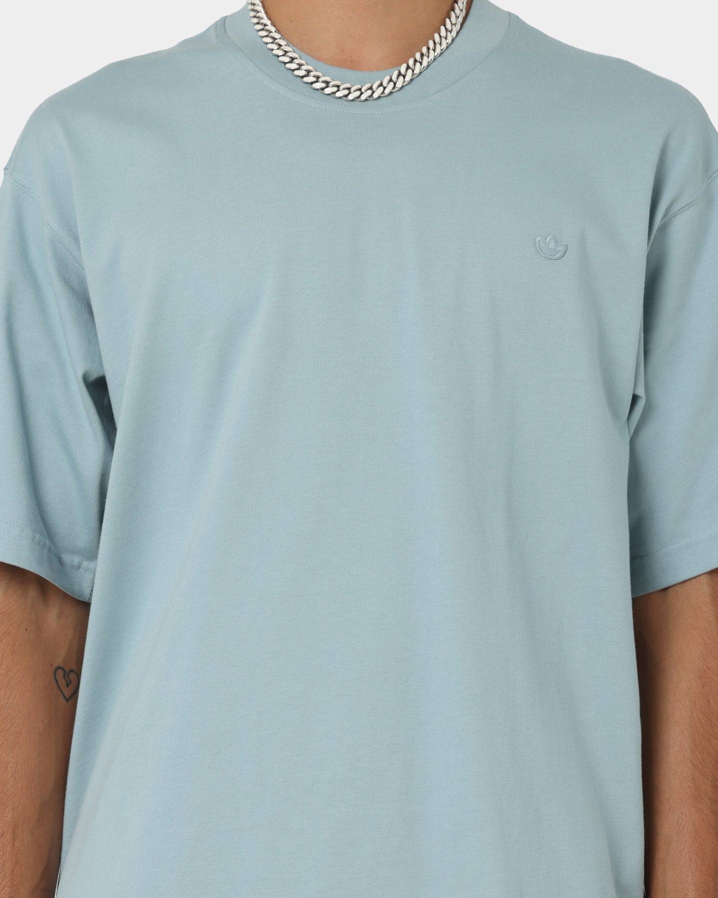 Adidas Originals Men's Cotton T-Shirt - Magic Grey | Casual Streetwear for Everyday Comfort & Style