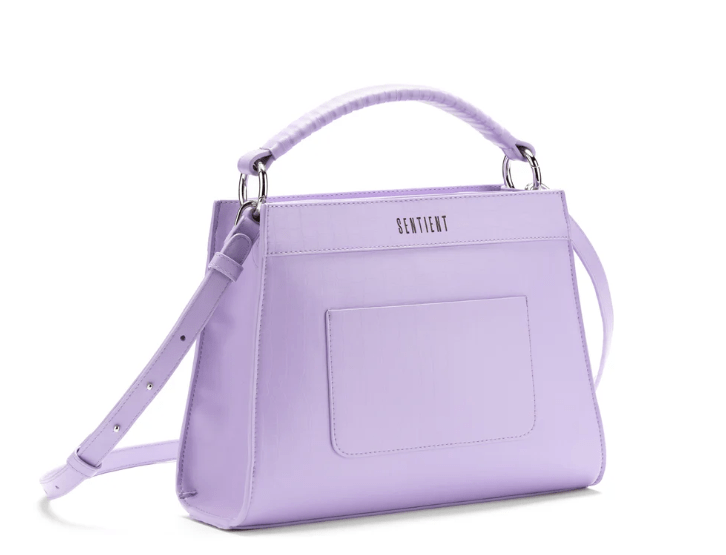 Panthera Desserto® Cactus Leather Vegan Tote Bag - Eco-Friendly Lavender Purse for Women | Perfect for Work, Travel & Everyday Use