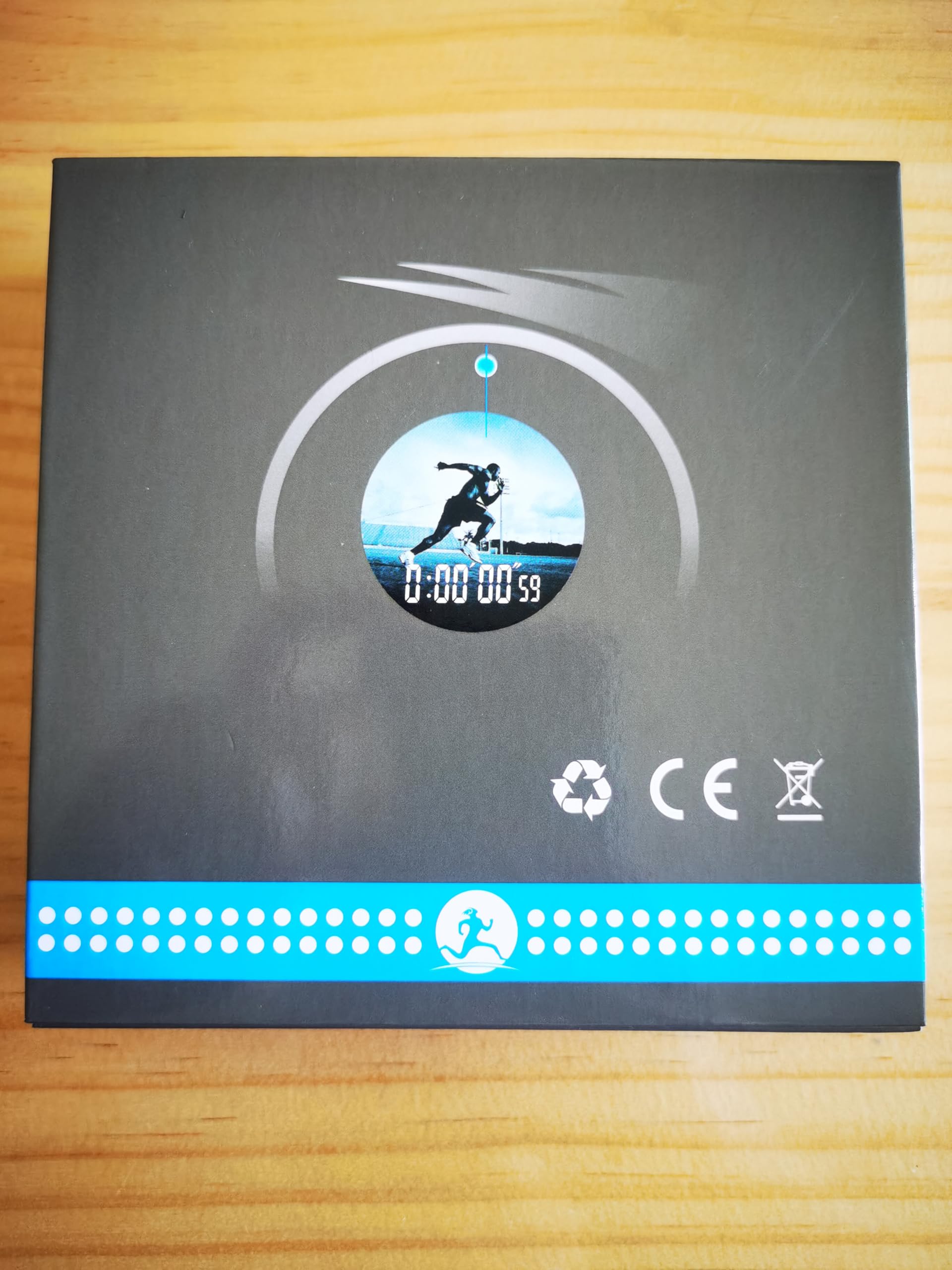 Digital Stopwatch Timer - Precision Sports Stopwatch for Track, Swimming & Fitness Training - Ideal for Coaches, Athletes & Timekeeping