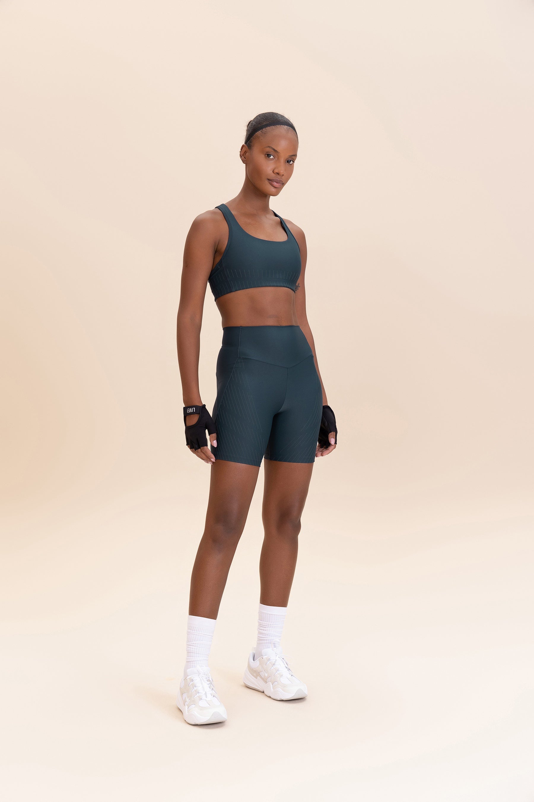 Fast Allure Mat Sports Bra for Women - High Support Workout Bra for Running, Yoga & Gym - Moisture Wicking & Breathable Activewear