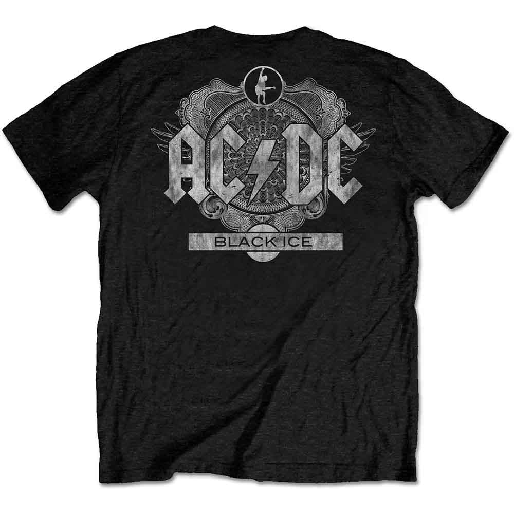 AC/DC Band Graphic T-Shirt - Premium Black Cotton Tee for Men & Women - Perfect for Concerts, Music Festivals & Casual Wear