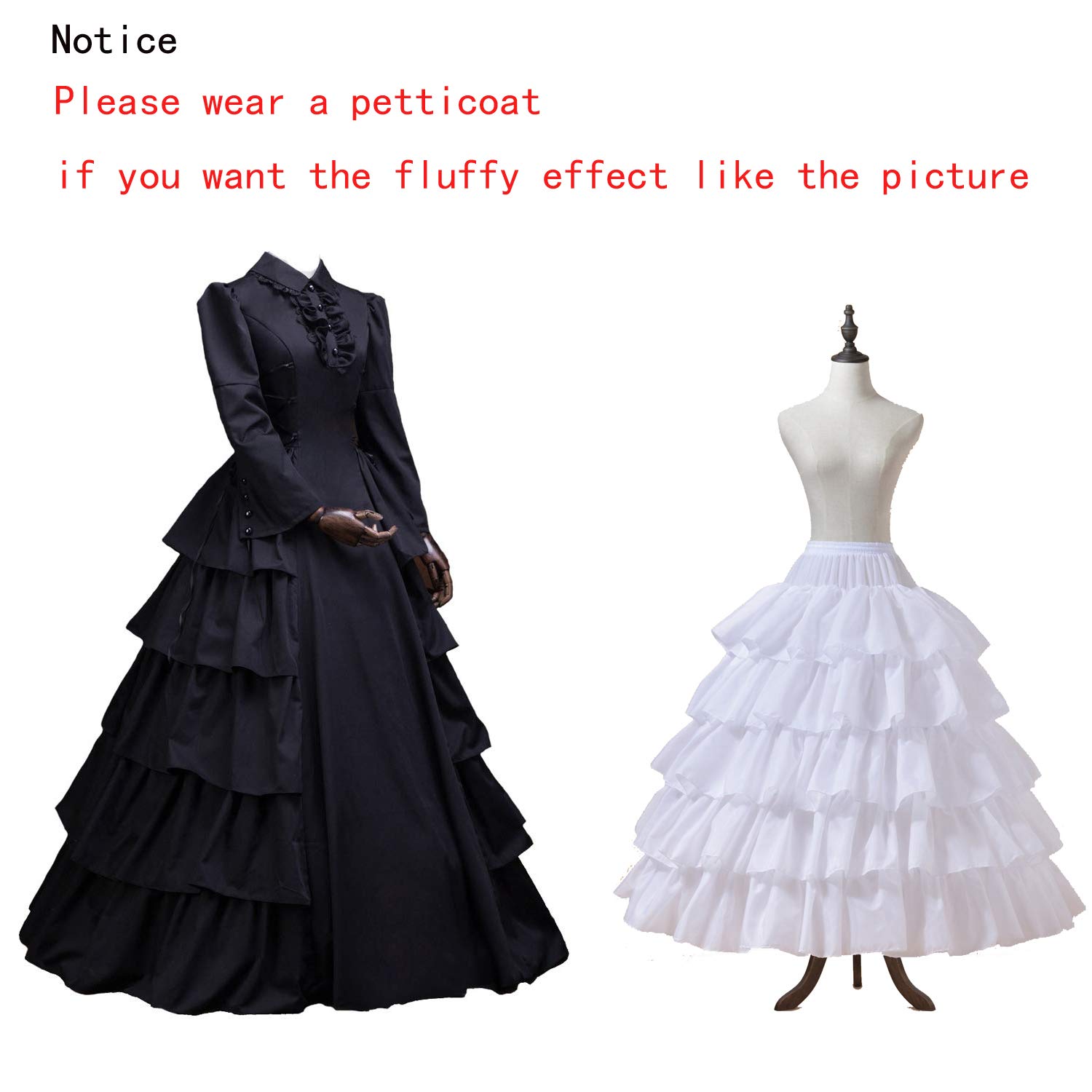 18th Century Women's Rococo Ball Gown - Victorian Masquerade Costume for Theme Parties & Historical Reenactments | CountryWomen Elegant Dress