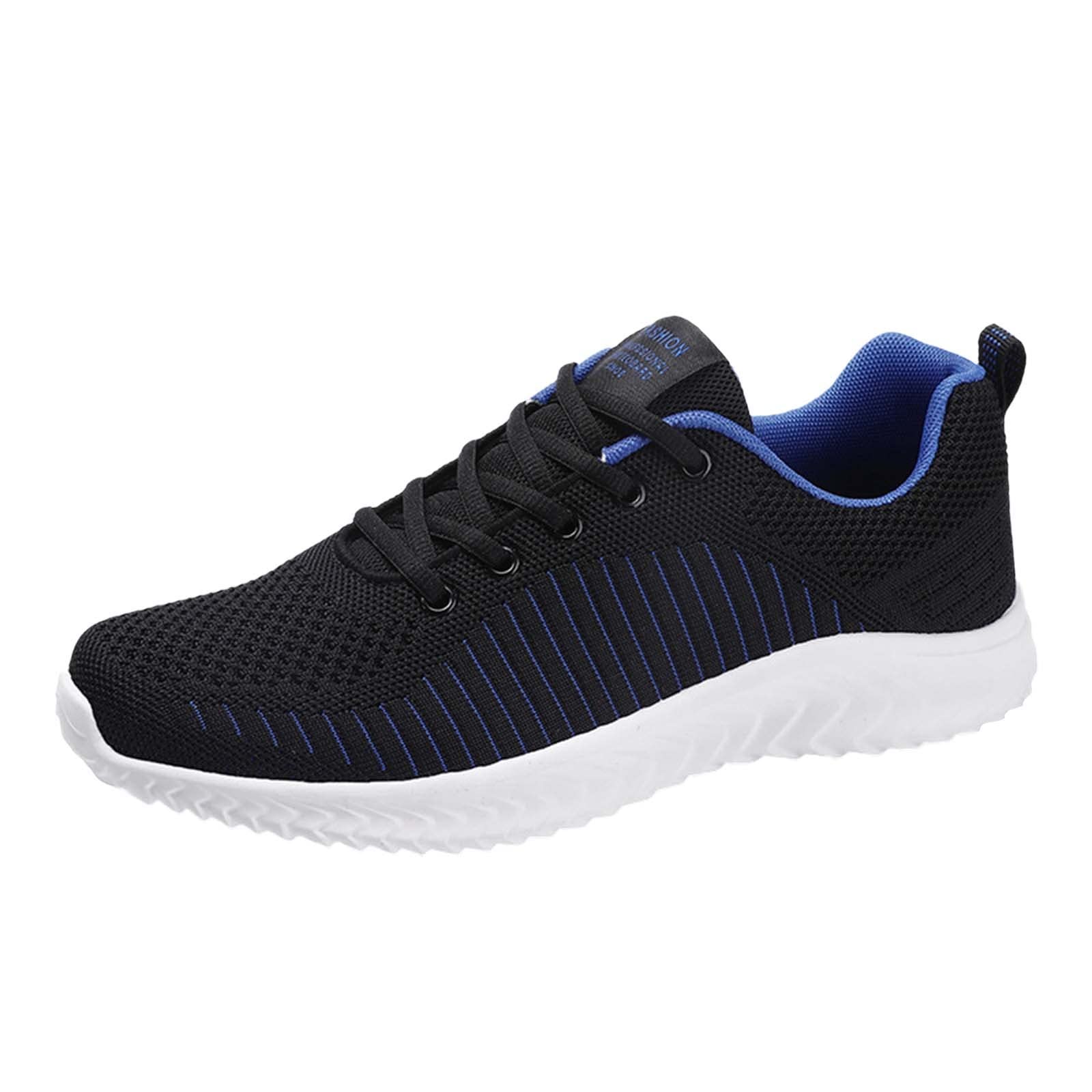 FAJIA Men's Golf Shoes - Lightweight Breathable Mesh Sneakers for Summer, Large Size Non-Slip Outdoor Running Shoes | Perfect for Golfing, Casual Wear & Daily Jogging