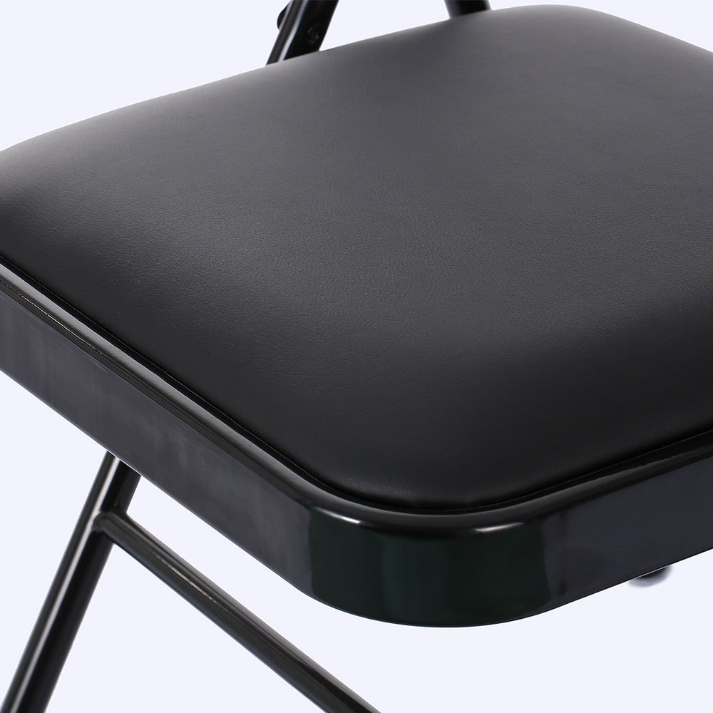6 Pack Folding Chairs with Padded Seats - Portable & Foldable Dining Chairs for Home, Office, Student Study - Perfect for Parties, Camping & Extra Seating