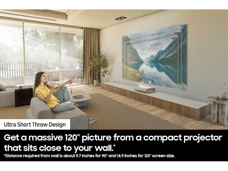 Samsung Class The Premiere 4K UHD Smart Laser Projector - Home Theater, Gaming & Outdoor Movie Nights