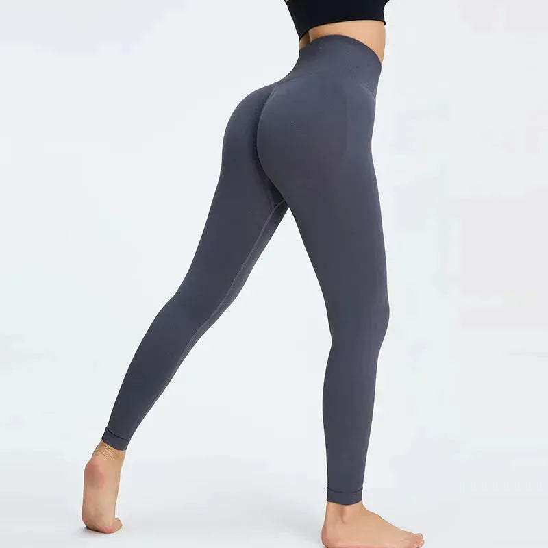 High Waist Seamless Yoga Pants for Women - Stretchy Workout Leggings with Scrunch Butt Design, Gym & Fitness Tights - Perfect for Yoga, Running, and Daily Activewear
