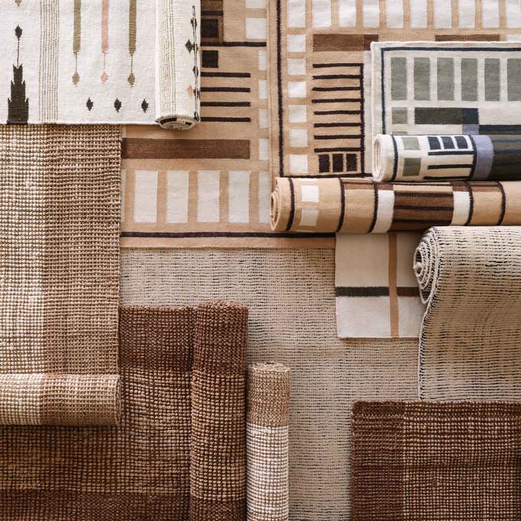 Artha Handwoven Striped Area Rug - Soft Bohemian Style Rug for Living Room, Bedroom & Nursery - Perfect for Home Decor & Cozy Spaces