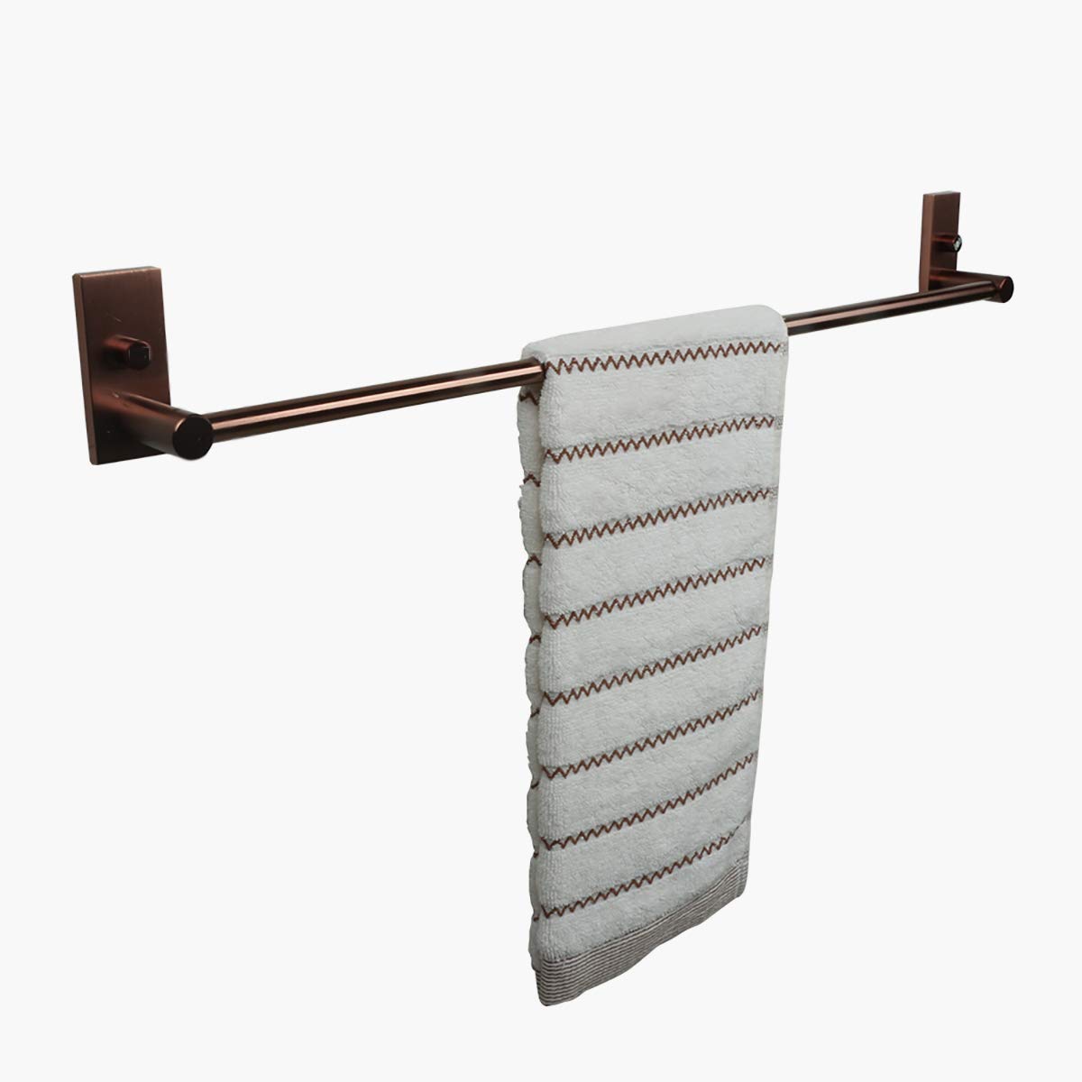 No Drill Stainless Steel Wall Mounted Towel Rack - 26.1