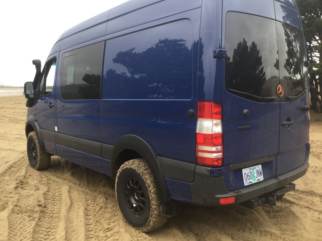 Terrawagen Sprinter 4x4 BIG Fender Flare Kit for Mercedes-Benz 2014-2018 Models | Off-Road Upgrade for Van Conversions & Adventure Vehicles