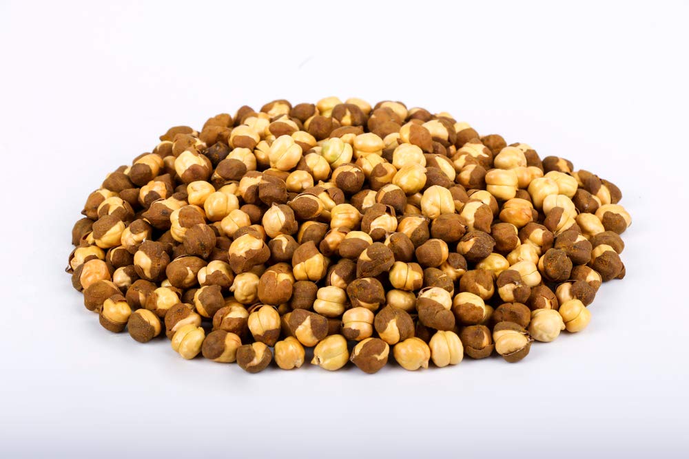 Roasted Chana 400g - Crunchy Dry Chickpeas Snack | High Protein, Gluten-Free | Perfect for Healthy Snacking, Salads & Indian Cuisine