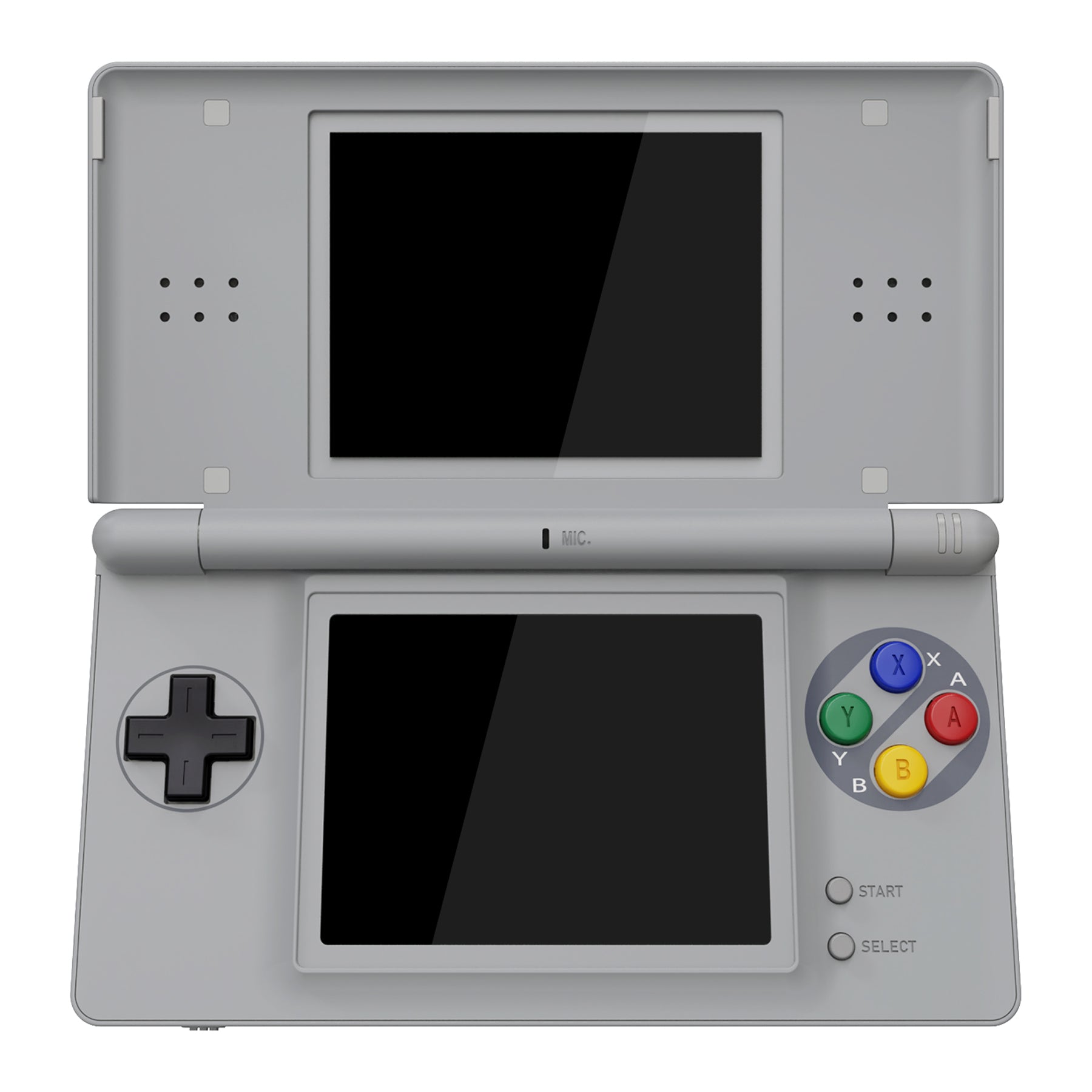 eXtremeRate SFC SNES Classic EU Style Replacement Shell for Nintendo DS Lite - Full Housing Case Cover with Buttons & Screen Lens | Custom Handheld Console Accessory | Perfect for Gaming Enthusiasts & Retro Console Modders (Console NOT Included - DSLY006)