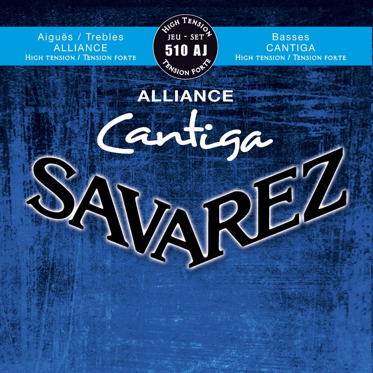 Savarez 510AJ High Tension Nylon Classical Guitar Strings - Professional Quality for Classical & Flamenco Performance