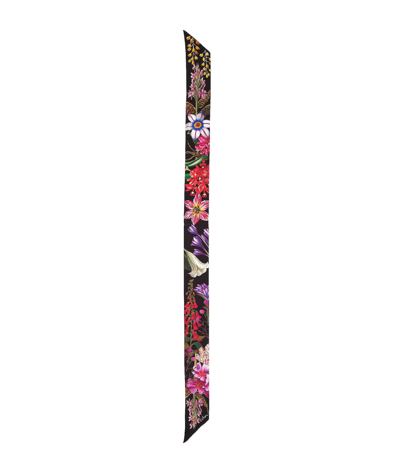 Botanica Silk Ribbon Scarf for Women - Elegant Fashion Accessory for Parties, Weddings & Special Occasions - Lightweight & Soft Luxury Scarf