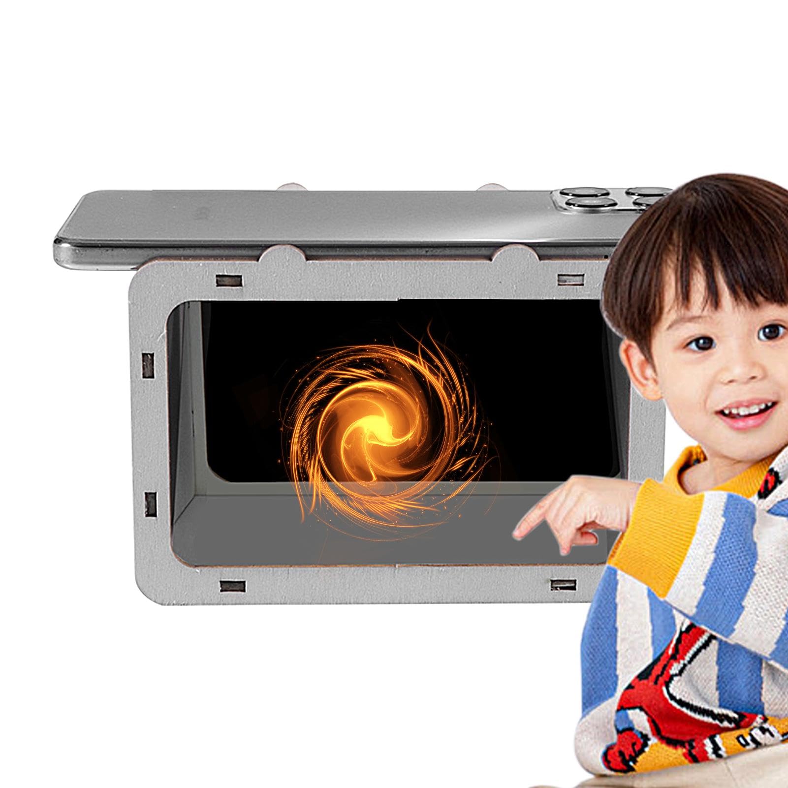 Cyatfcn 3D Holographic Display - Portable Phone Hologram Projector for Home Theater Entertainment | Create Stunning Holograms for Movies, Gaming & Parties