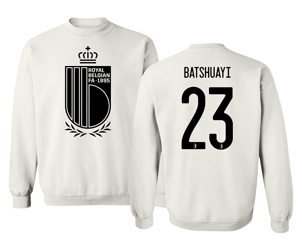 Belgium #23 Batshuayi Soccer Jersey 2020 - Stylish Crewneck Sweater for Fans | Perfect for Matchdays, Gifts & Casual Wear