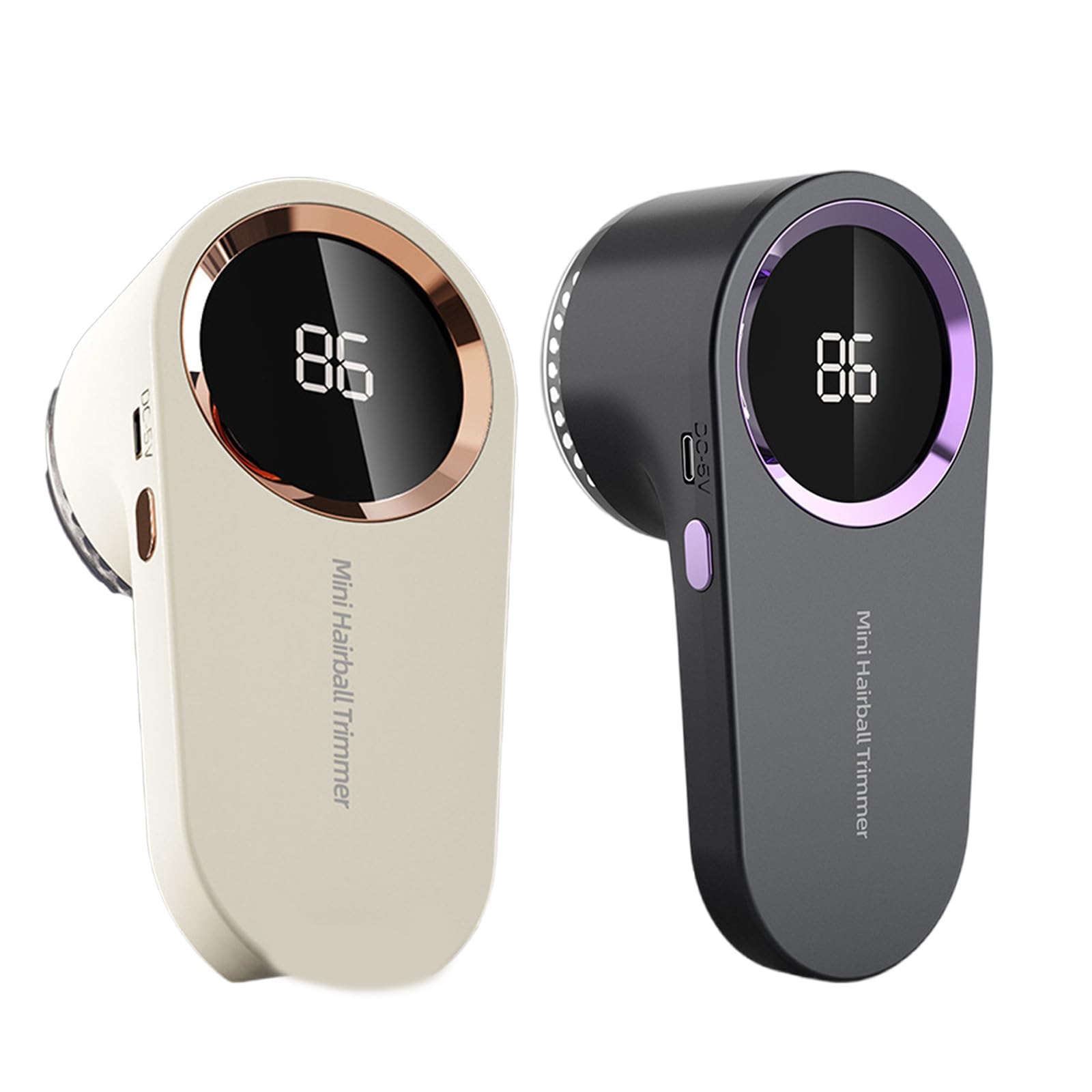 USB Rechargeable Electric Lint Remover - Fabric Shaver & Clothes Defuzzer with LED Display | Perfect for Sweaters, Suits, Couches & Pet Hair Removal