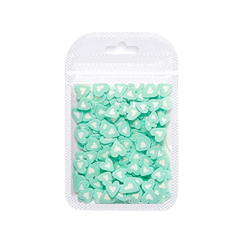Valentine's Heart-Shaped Sequins Nail Art Kit - Glitter Nail Polish, Ceramic Glue Powder & Soft Acrylic Nail Jewelry for DIY Manicure - Perfect for Valentine's Day, Date Night & Special Occasions